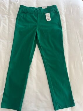 Women's Emerald Green Stretch pants
